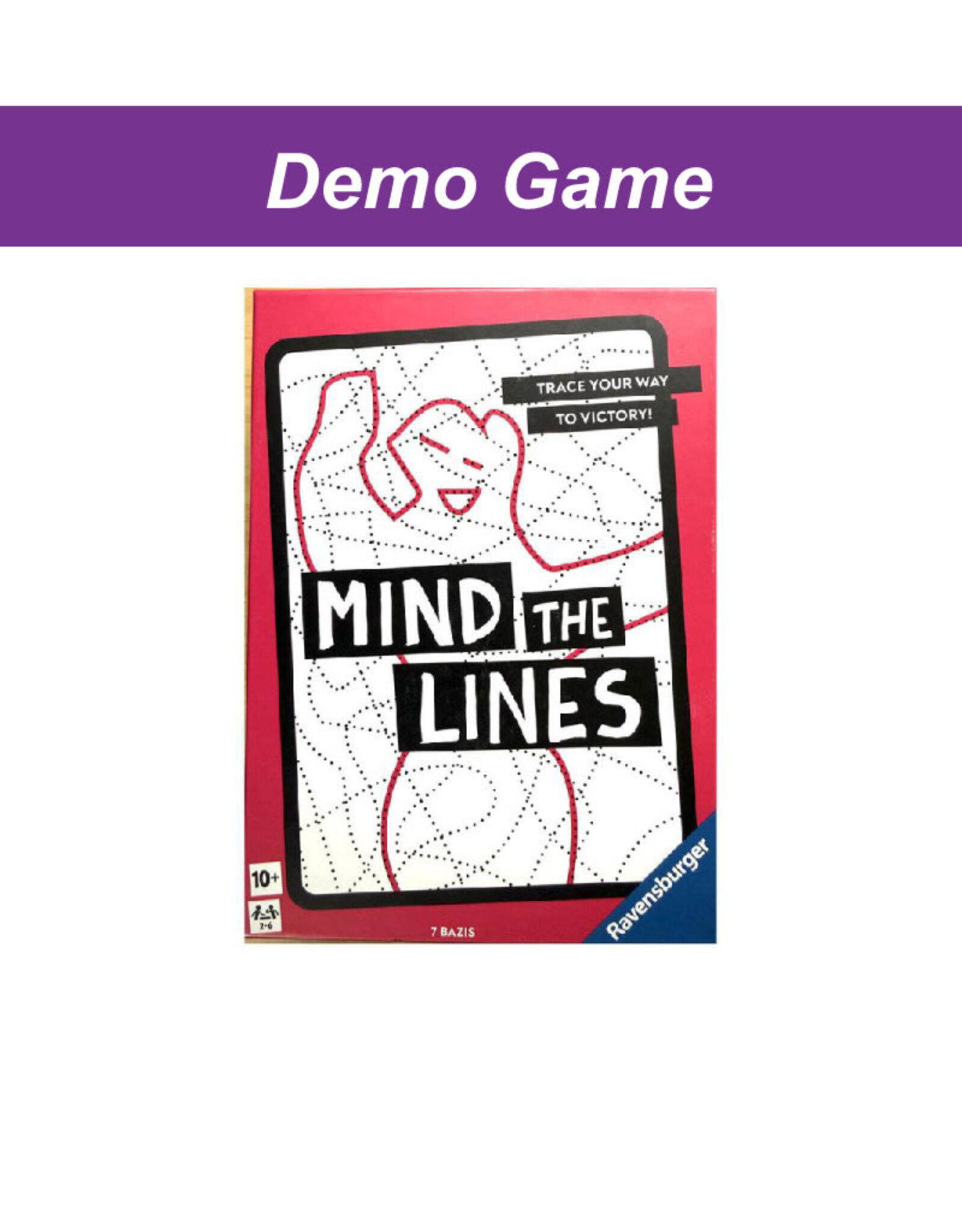 Ravensburger (DEMO) Mind the Lines. Free to Play In Store!