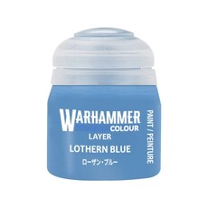 Citadel Layer Paint: Lothern Blue.