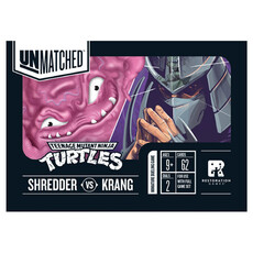Restoration Games Unmatched Teenage Mutant Ninja Turtles Krang Vs Shredder