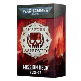 Games Workshop Warhammer 40k Chapter Approved Mission Deck