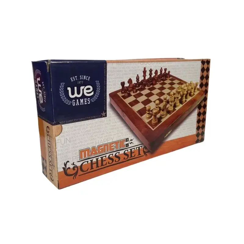 Chess Set: 12 Inch Magnetic Folding Board