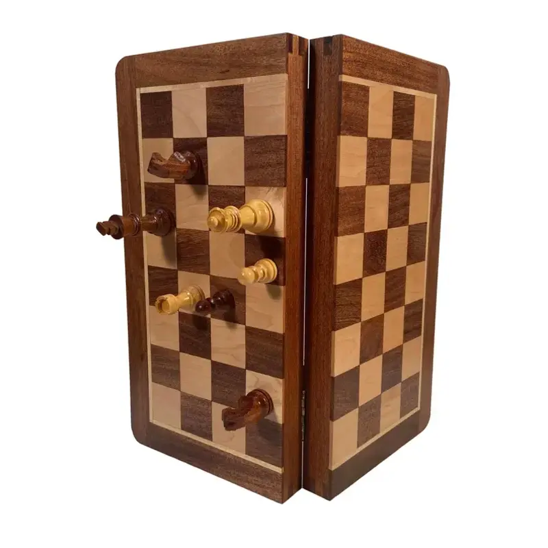 Chess Set: 12 Inch Magnetic Folding Board