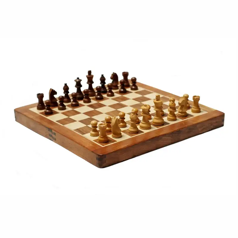 Chess Set: 12 Inch Magnetic Folding Board