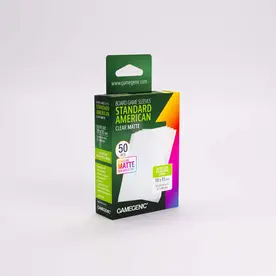 Matte Board Game Sleeves: Standard American (50) (Green)