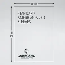 Matte Board Game Sleeves: Standard American (50) (Green)