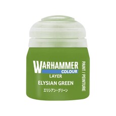 Citadel Layer Paint: Elysian Green.