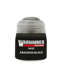 Citadel Base Paint: Abaddon Black*