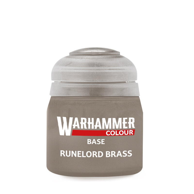 Citadel Base Paint: Runelord Brass