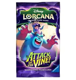 Ravensburger Disney Lorcana Attack of the Vine Booster Pack