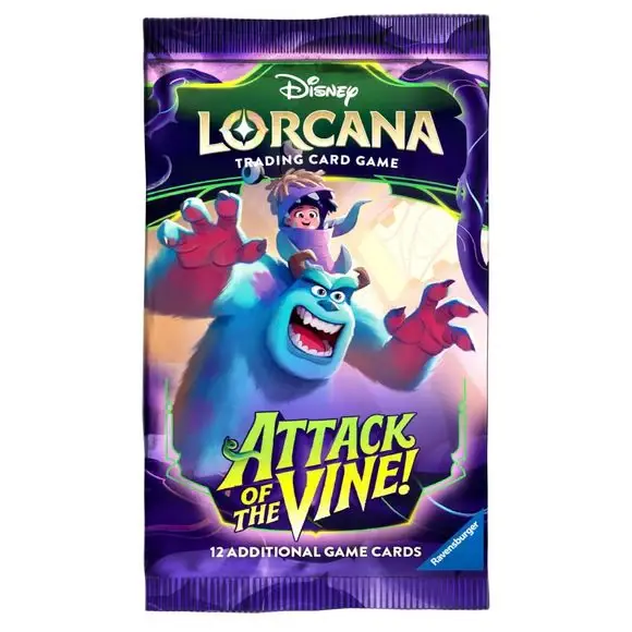 lorcana booster box disney Lorcana: Attack of the Vine (Japanese) TheTcgCollect including 6 Common cards Disney Lorcana: Rise of the
