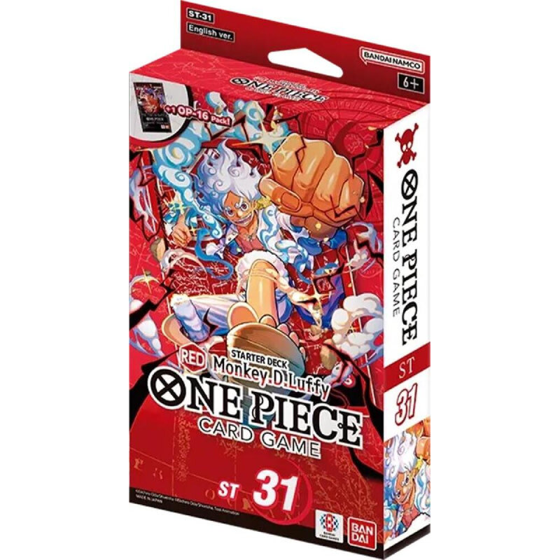 Bandai One Piece TCG Starter Deck ST-31 Red