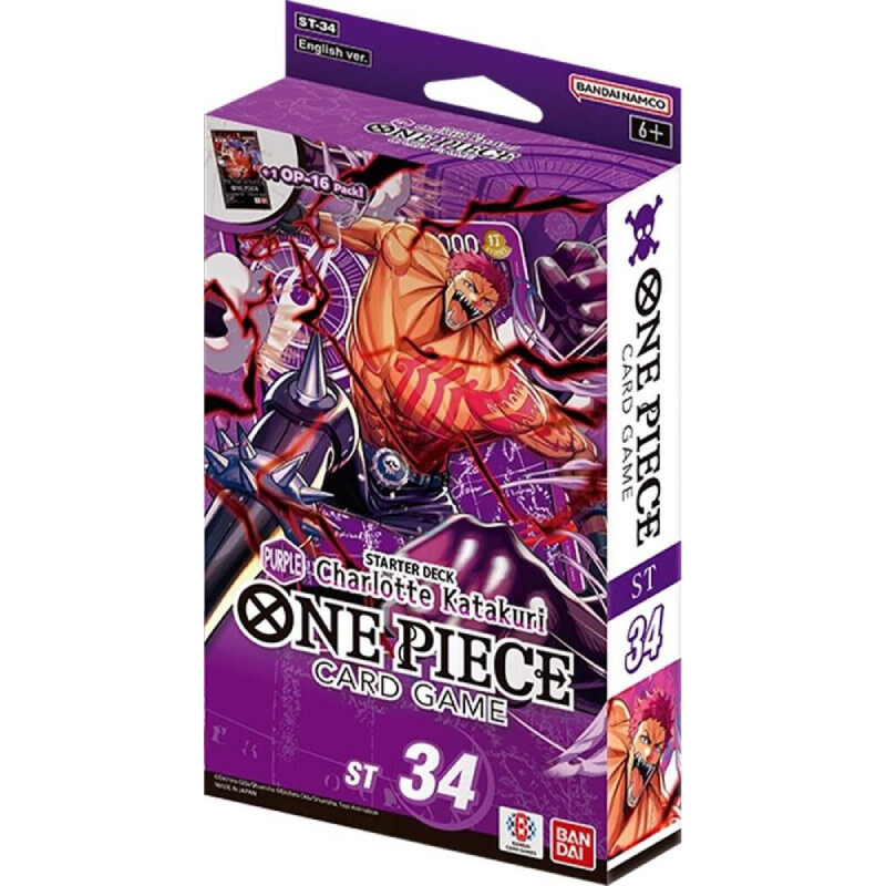 Bandai One Piece TCG Starter Deck ST-34 Purple