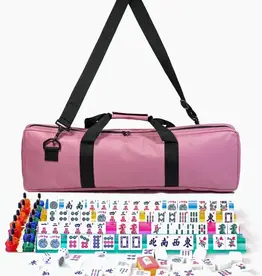Mahjong in Pink Carry Case