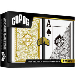 United States Playing Card Co Playing Cards: COPAG Black Gold