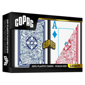 United States Playing Card Co Playing Cards: COPAG Jumbo 4-Color