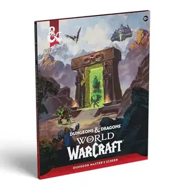 Wizards of the Coast (November 3, 2026) D&D RPG World of Warcraft Dungeon Master's Screen
