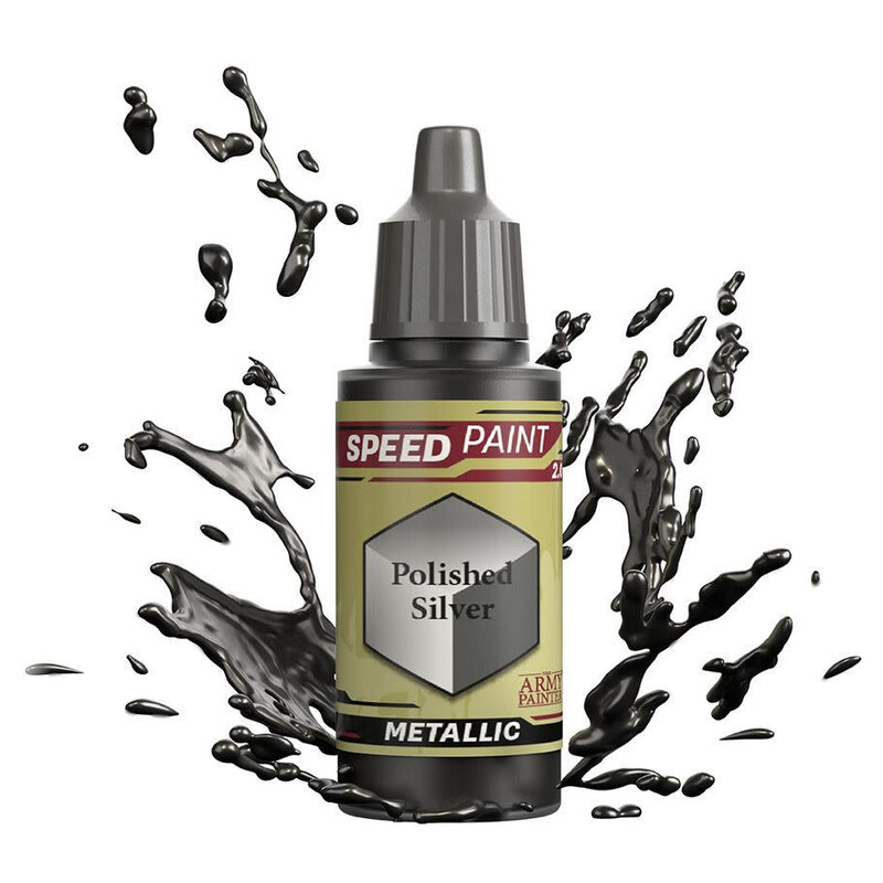 Speedpaint Metallic: Polished Silver