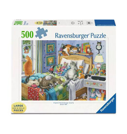 Ravensburger Cat Nap Puzzle - Large Pieces (500 pcs)