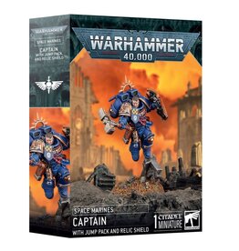 Games Workshop Warhammer 40k Captain with Jump Pack and Relic Shield