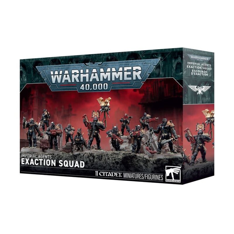 Games Workshop Warhammer 40K Imperial Agents Exaction Squad
