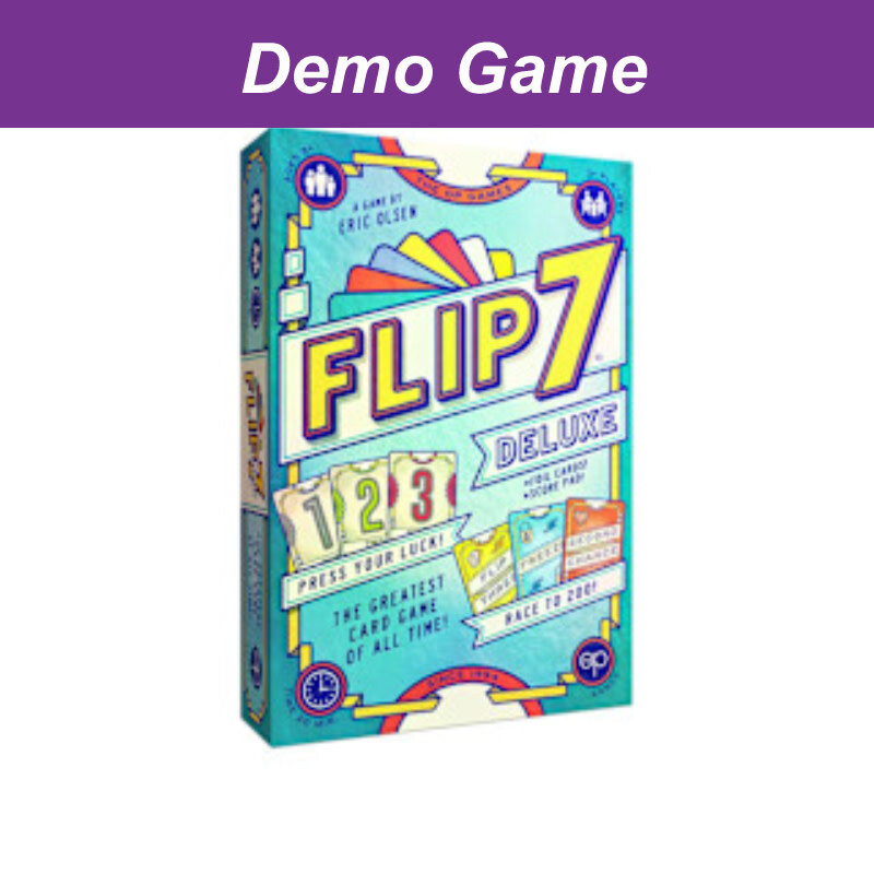 USAopoly (DEMO) Flip 7 Deluxe. Free to Play In Store!