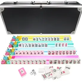American Mahjong in Black Case