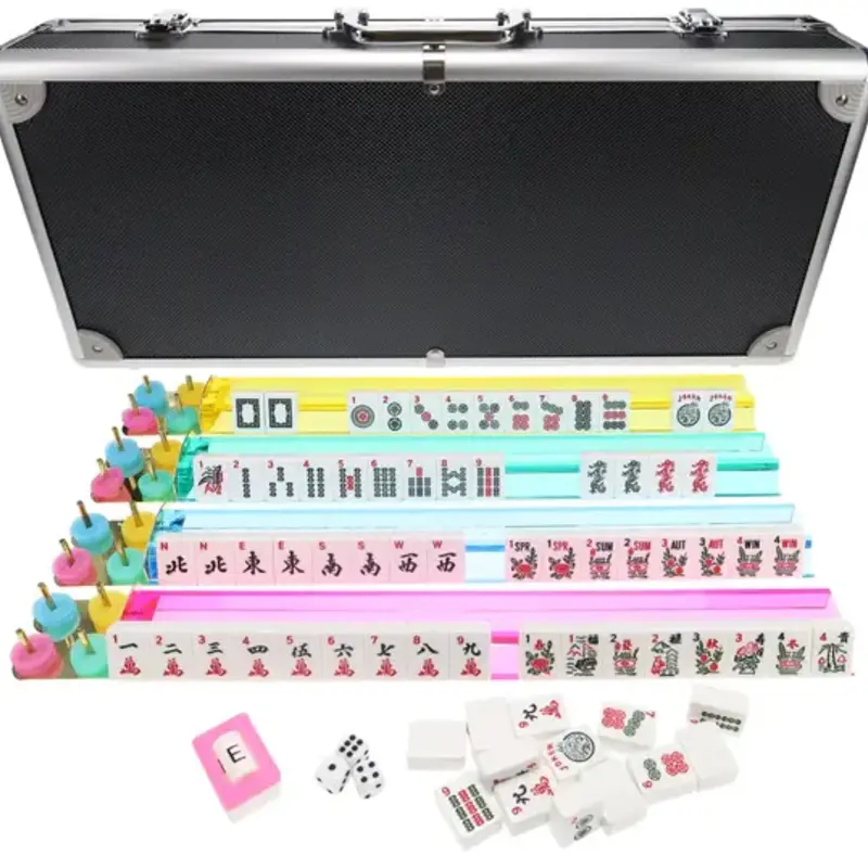American Mahjong in Black Case