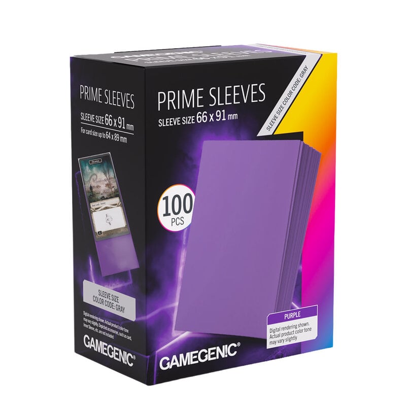 Prime Sleeves: (100) Purple