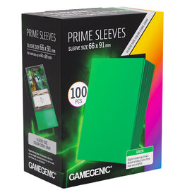 Prime Sleeves: (100) Green