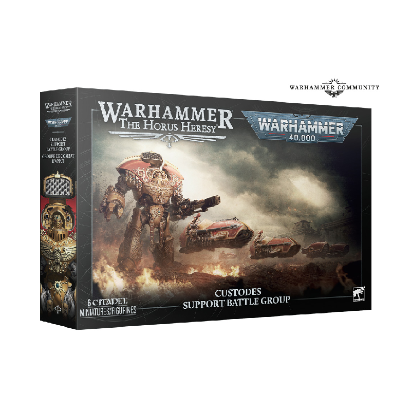 Games Workshop Warhammer 40k The Horus Heresy Custodes Support Battle Group