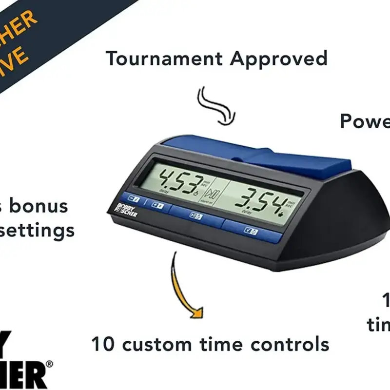 Chess Timer: Bobby Fischer Digital