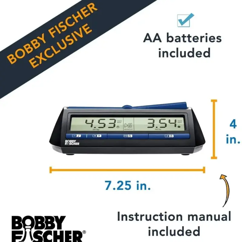 Chess Timer: Bobby Fischer Digital