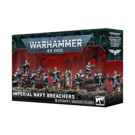 Games Workshop Warhammer 40K Imperial Agents Imperial Navy Breachers