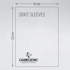 Matte Board Game Sleeves: Dixit / Mysterium (90) (Sand)