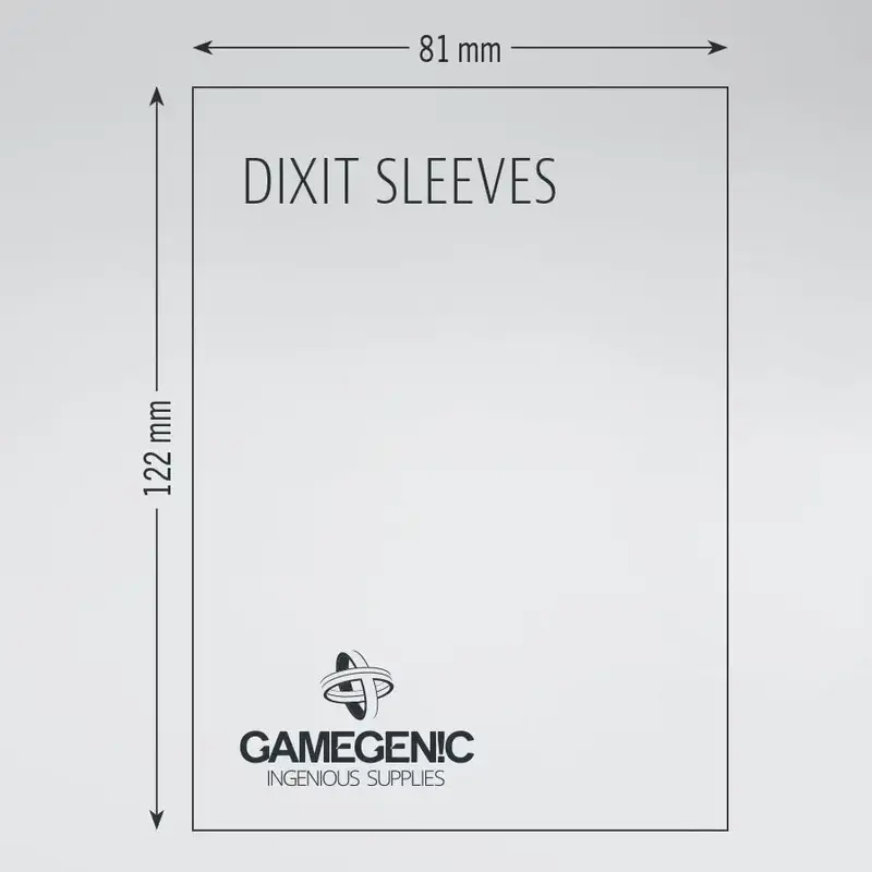 Matte Board Game Sleeves: Dixit / Mysterium (90) (Sand)