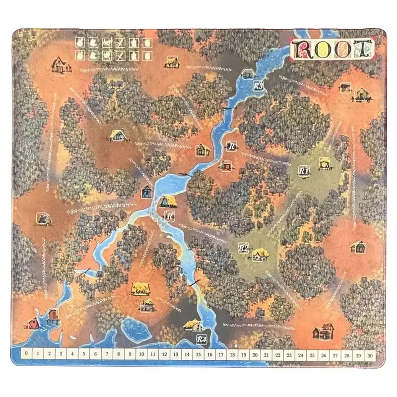 Leder Games Root Playmat Marsh / Gorge