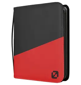 Misc Binder: 9-Pocket Toploader Black with Red