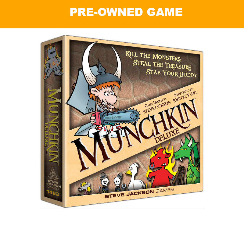 Game Night Games (Pre-Owned Game) #0902-01, Munchkin Deluxe