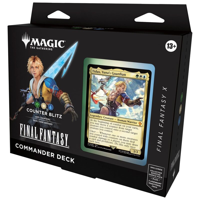 Wizards of the Coast MTG Final Fantasy Commander Deck Counter Blitz (FF10)