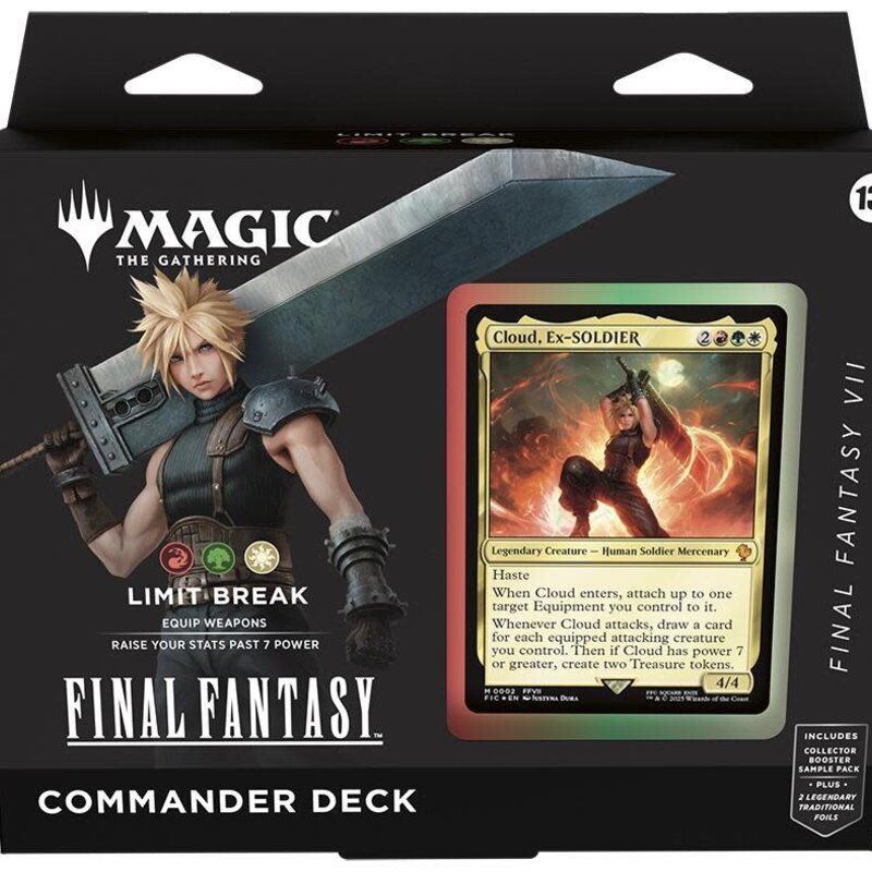 Wizards of the Coast MTG Final Fantasy Commander Deck Limit Break (FF7)