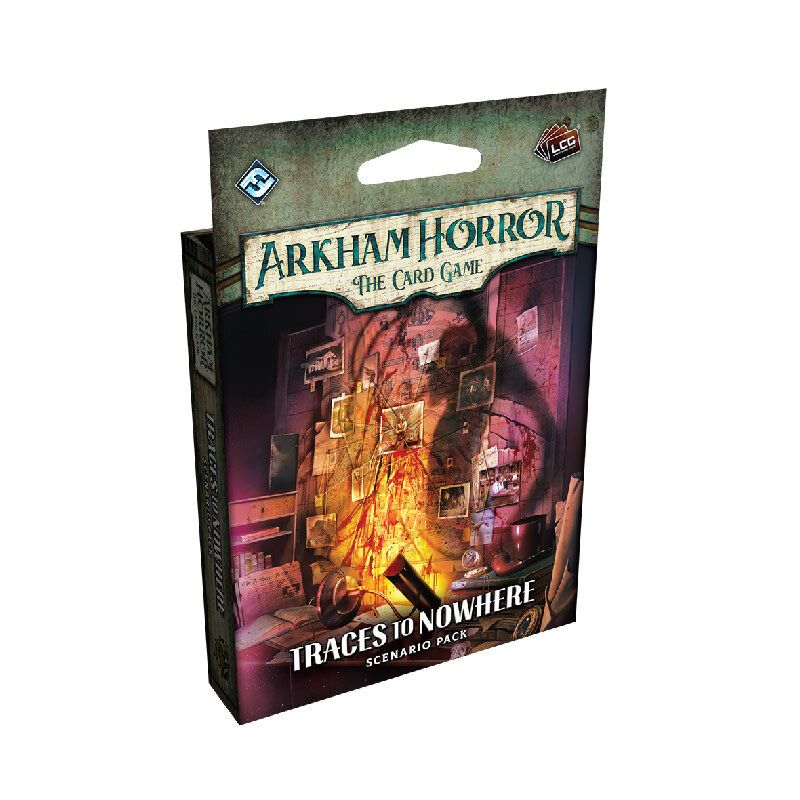 Fantasy Flight (October 16, 2026) Arkham Horror LCG Traces to Nowhere Scenario Pack