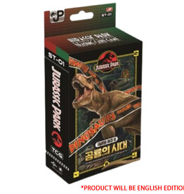 Misc (November 20, 2026) Jurassic Park TCG Starter Deck When Dinosaurs Ruled the Earth