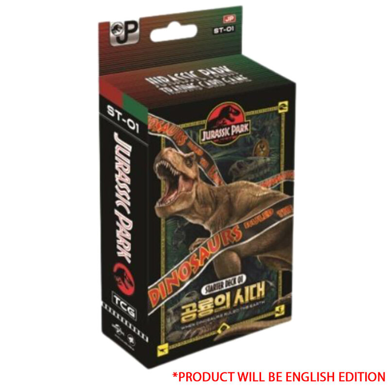 Misc (November 20, 2026) Jurassic Park TCG Starter Deck When Dinosaurs Ruled the Earth
