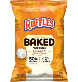 Sam's Club Chips: Ruffles Baked Cheddar & Sour Cream
