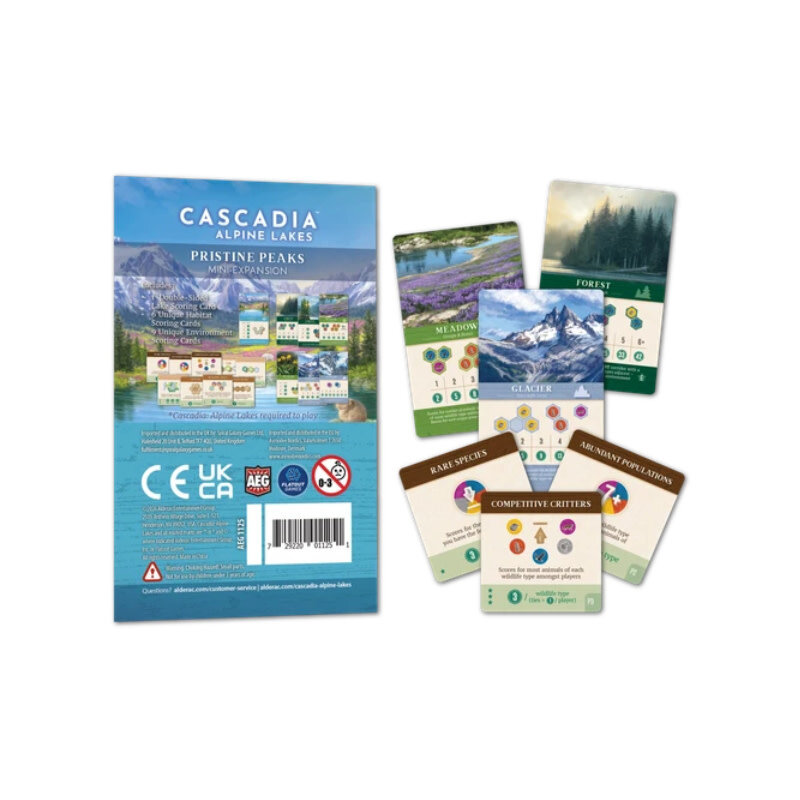 Alderac Cascadia Alpine Lakes Pristine Lakes Promo Pack