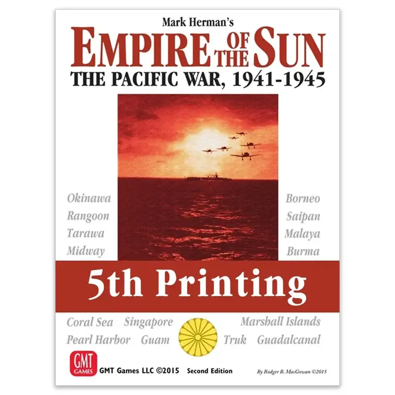 GMT Games Empire of the Sun (5th Printing)