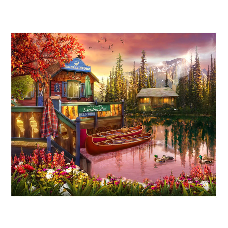 Springbok Lakeshore Serenity Puzzle (1000 PCS)