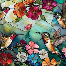 Springbok Hummingbird Hover Puzzle (500 PCS)