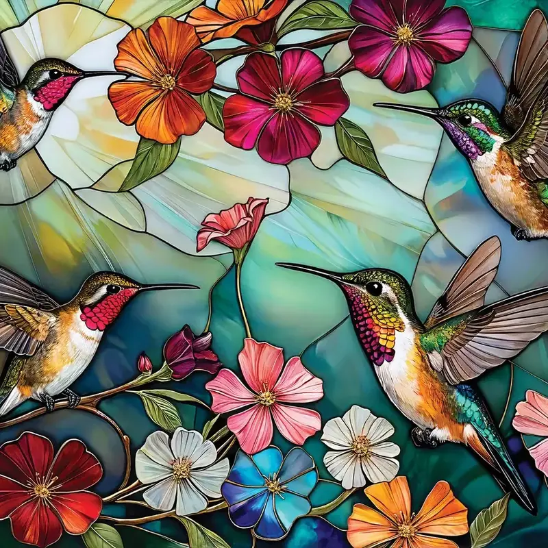 Springbok Hummingbird Hover Puzzle (500 PCS)