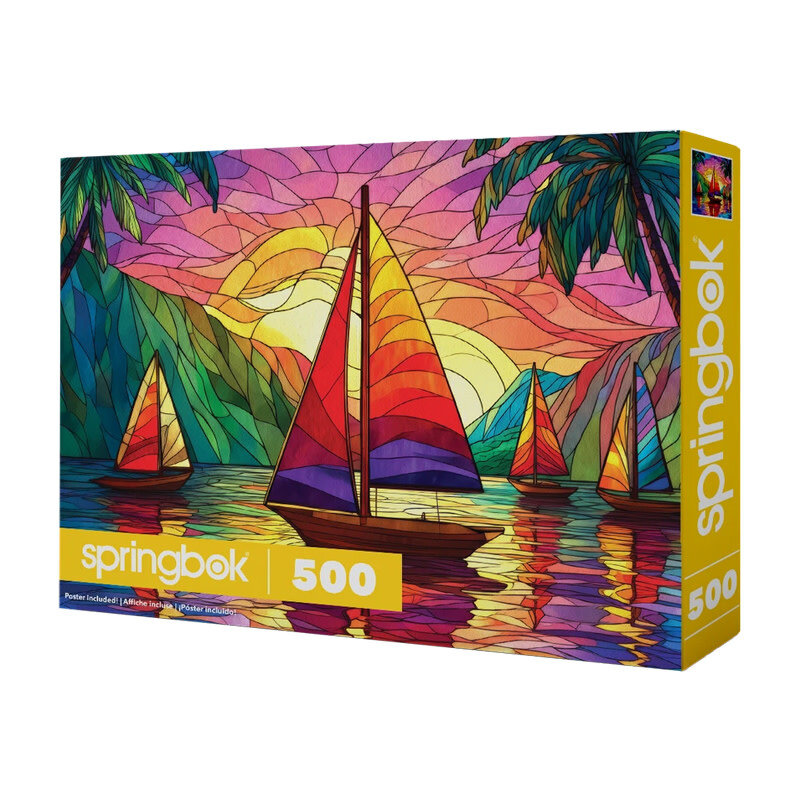 Springbok Tropical Sailing Puzzle (500 PCS)